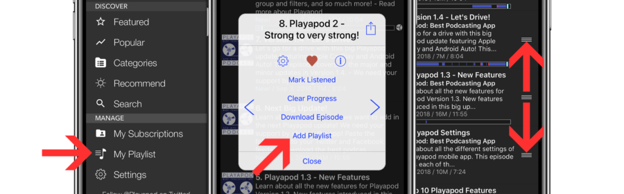 Creating a Custom Playlist with Playapod